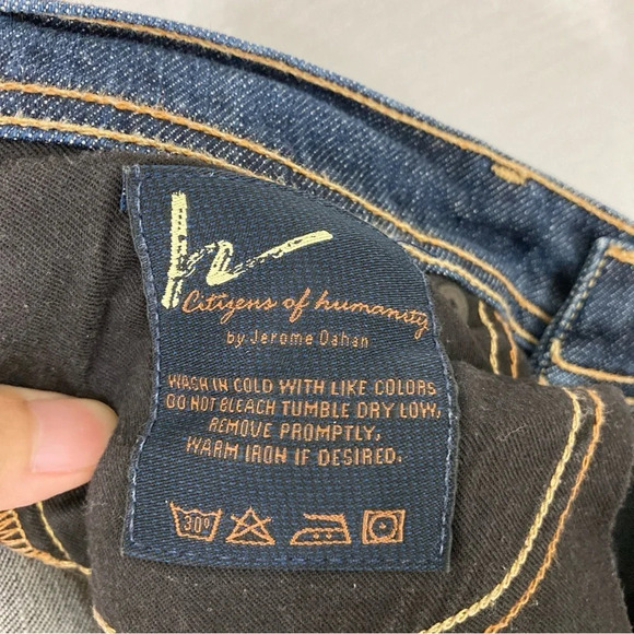Citizens of Humanity Y2K Low Waist Flare Stretch Jeans size 27 - Picture 5 of 13